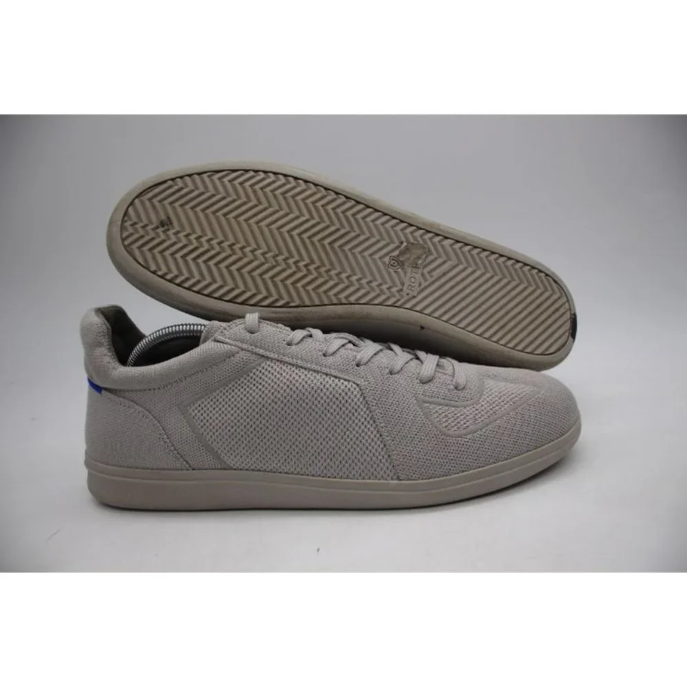Rothy's The RS01 Sneaker Men's Size 12 Lace Up Sneakers Light Grey Shoes